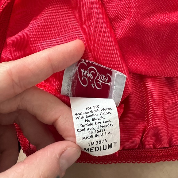 Vintage Lingerie Slip Set Top and Skirt - Picture 8 of 8